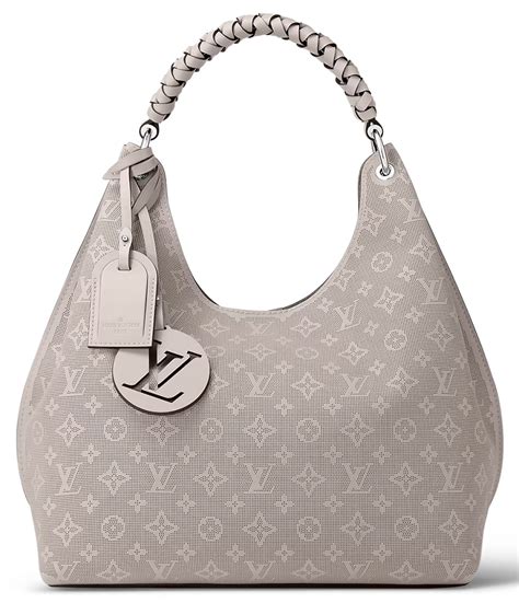 Túi Louis Vuitton Carmel Hobo Bag Mouse Grey M21758 Authentic Shoes