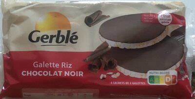 Galette De Riz Chocolat Noir Gerbl