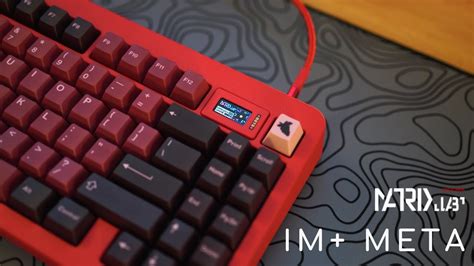 MatrixLab IM Meta Hotswap PCB Red Jacket Switches YouTube