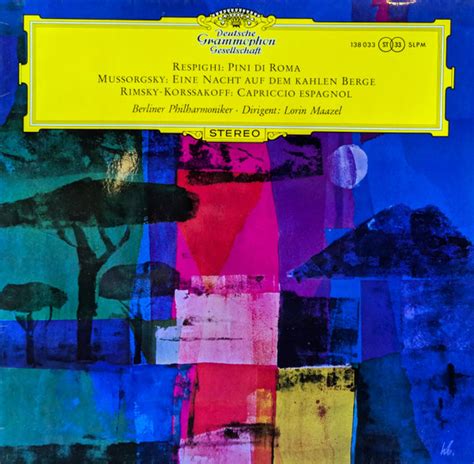 Respighi Mussorgsky Rimsky Korssakoff Berliner Philharmoniker