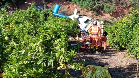 Un Accidente De Helicóptero En Puçol Valencia Deja Tres Muertos