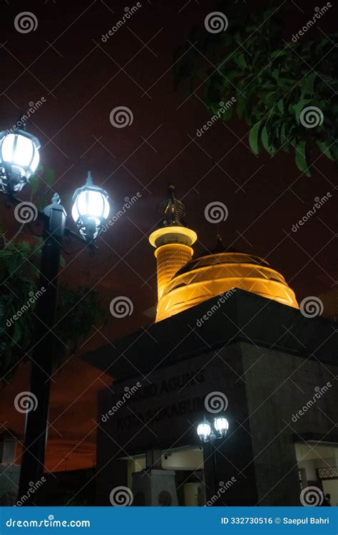 Sukabumi Indonesia January Th Sukabumi City Grand Mosque Or