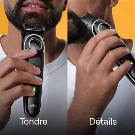 Tondeuse Barbe Rechargeable Braun Bt Noir