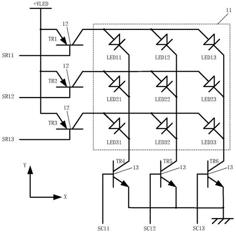 Led矩阵控制电路的制作方法