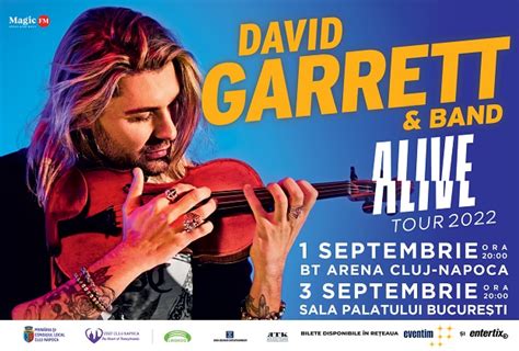 Program Si Reguli De Acces Celebrul Violonist DAVID GARRETT In Concert