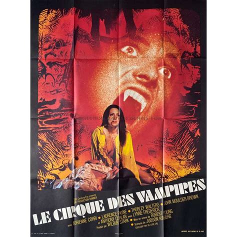 Affiche De Film Fran Aise De Le Cirque Des Vampires X Cm