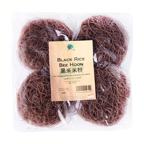 Green Earth Organic Black Rice Bee Hoon Ntuc Fairprice