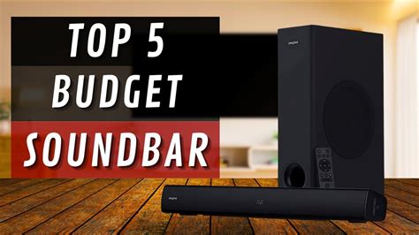 Top Best Budget Soundbar In Youtube