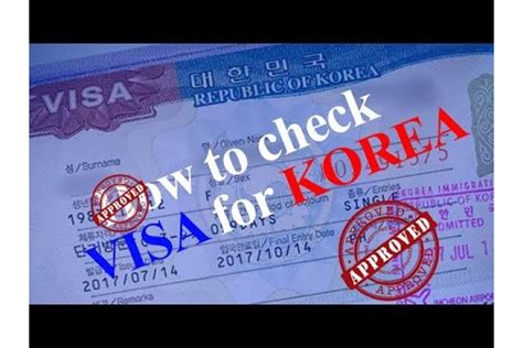 How To Check Korean Visa Application Status L Korea Visa Portal