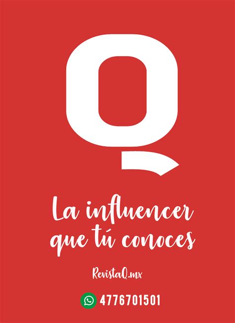 REVISTA Q líder del top dentro del mundo de las influencers PUBLICIDAD