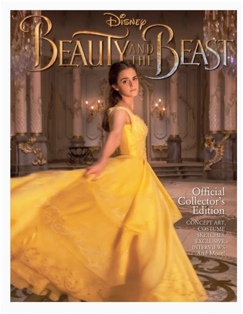 Disney Live Action Beauty and the Beast Official Collectors Edition Magazine for Sale - JustDisney