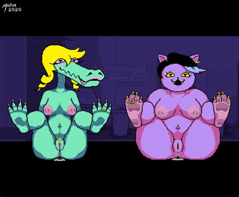 Rule 34 Animated Bratty Undertale Catty Undertale Mayin Pixel Art Undertale 4198463