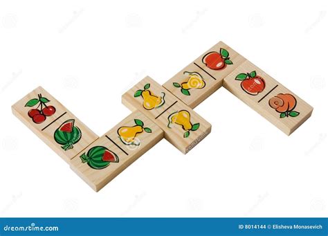 Dominoes stock photo. Image of aligned, five, coloured - 8014144