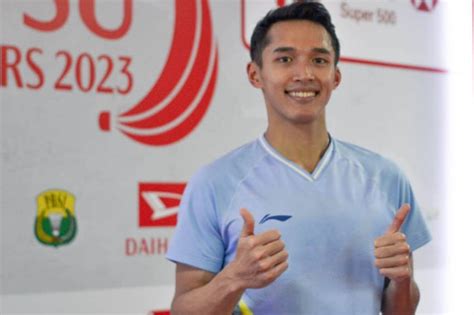 Bentrok Di Semfinal Indonesia Masters 2023 Jonatan Christie Puji Shi