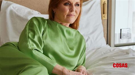 Sarah Ferguson es diagnosticada con cáncer de piel Revista COSAS México