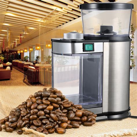 Gustino Electric Coffee Grinder Stainless Steel Electric Coffee Grinder Bean Coffee Grinding ...