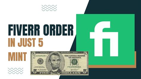 How To Get Order In Fiverr In Just 5 Mint How To Create A