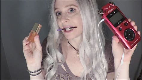 Asmr Pure Intense Mouth Sounds Gum Chewing Spoolie Nibbling Teeth