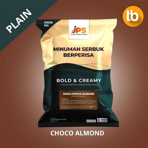 Jual JPS Powder Bubuk Minuman Serbuk Instan Rasa Choco Almond Plain