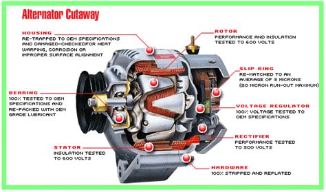 Parts Of An Alternator And Their Functions