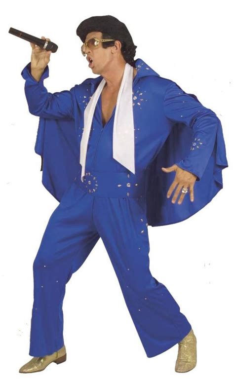 King Of Rock Elvis Adult Fancy Dress Costume