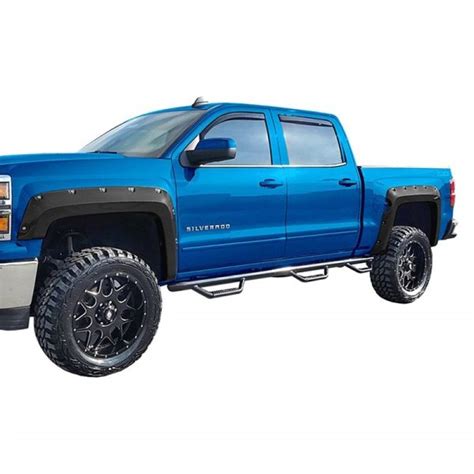 Tyger® Chevy Silverado 1500 2018 Pocket Bolt Riveted Style Front And