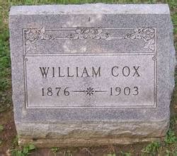 William Cox 1875 1903 Mémorial Find a Grave