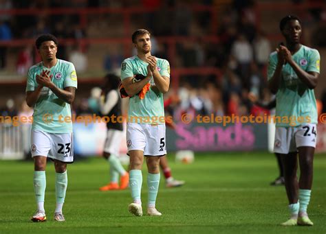 Exeter City V Crawley Town Carabao Cup 08 August 2023 Telephoto Images