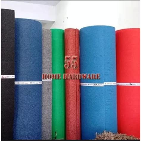 Jual Karpet Brudu Polos Meteran KARPET BUANA Karpet Polos Murah Beludru