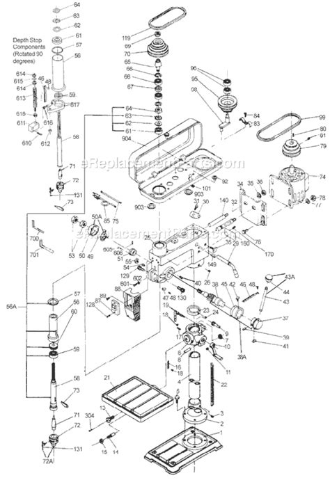 Jet Drill Press Jdp 20mf Parts List Arses