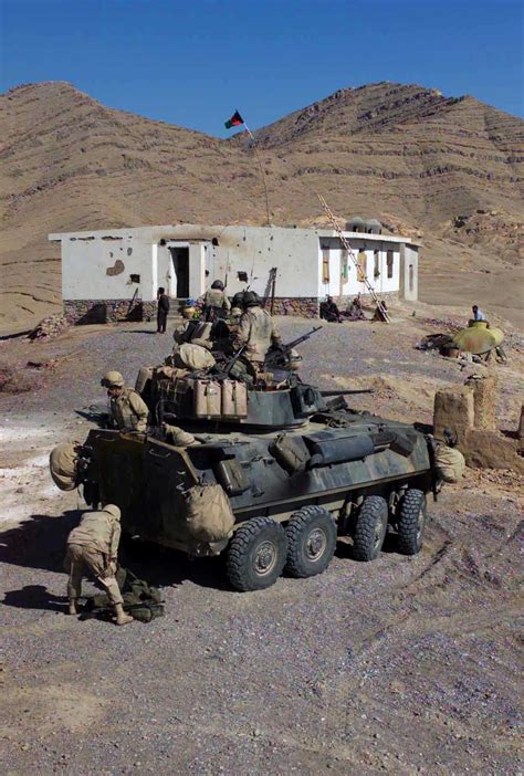 Marines From Alpha Company Second LIght Armored Reconnaissance