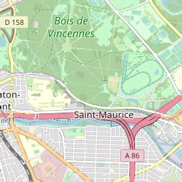 Carte et Plan des Écoles Maternelles De Vincennes