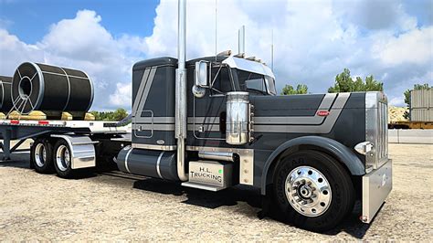 Peterbilt 379 EXHD Blue Line Modding American Truck Simulator