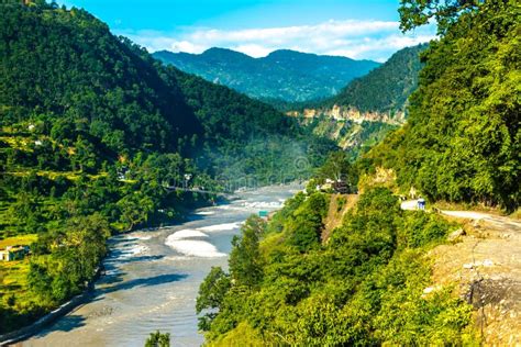 Sharda River In Himalayas Stock Photo Image Of Nature 129578040