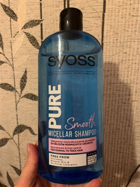 Syoss Pure Smooth Micellar Shampoo 500 Ml INCI Beauty