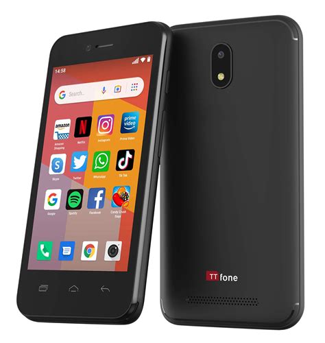 Buy TTfone TT20 Smart 3G Mobile Phone with Android GO 8GB Dual Sim ...