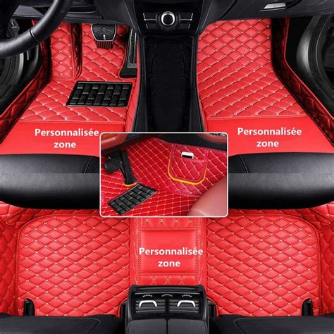 Amazon fr YABOO Personnalisé Tapis de Sol Voiture universels Voiture