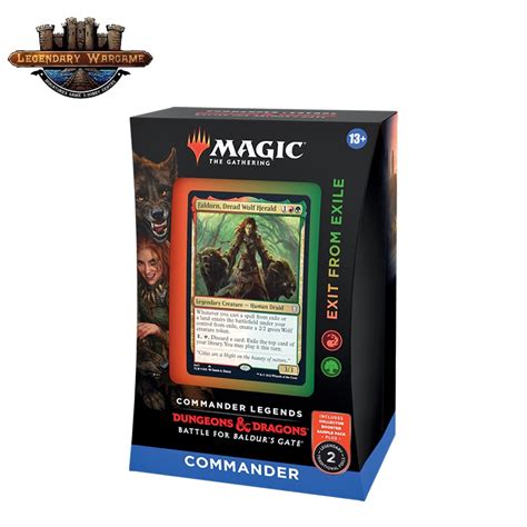 พร้อมส่งmagic Commander Legends Battle For Baldurs Gate Commander Decks