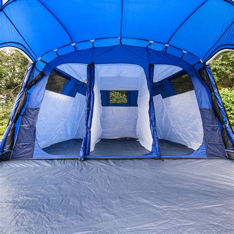 skandika Copenhagen 6 Person/Man Family Dome Tent Sewn-in Groundsheet ...