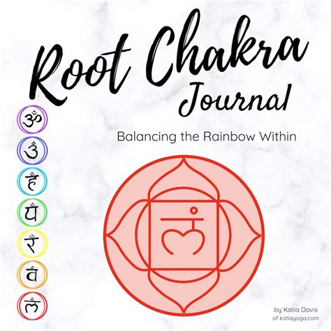 Root Chakra Journal Ebook Balance Your Root Chakra Etsy