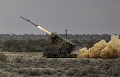 Australia Conducts First Live Fire Of Its Nasams Defense System