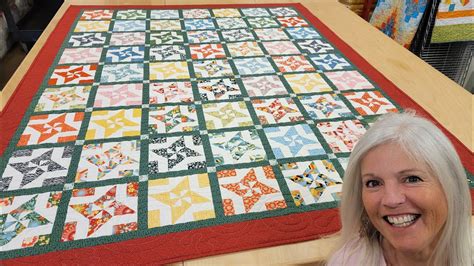 Donna S Free Disappearing Pinwheel Quilt Pattern Youtube