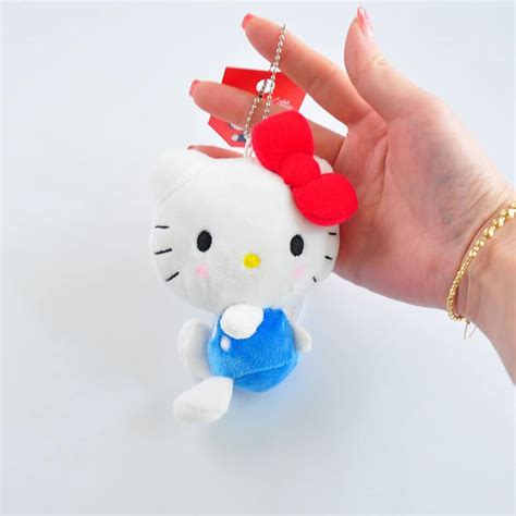 Cute Sanrio Characters Plush Stuffed Soft Toy Keychain My Etsy