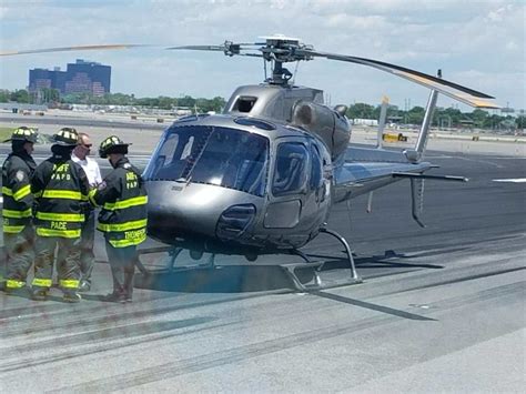 Helicopter Makes Emergency Landing At Newark Airport Newark Nj Patch