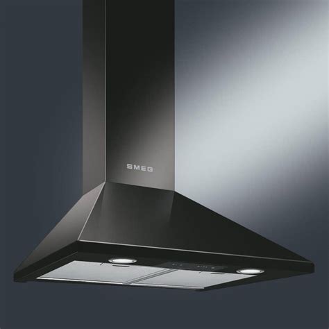 Smeg Ksed Nee Cm Chimney Hood Black Appliance City