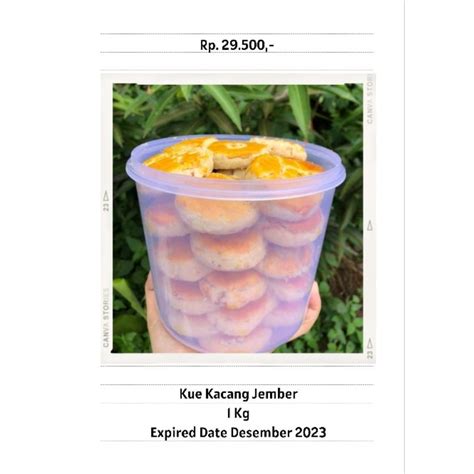 Jual Kue Kacang Jember Kg Shopee Indonesia