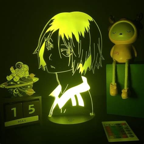 Haikyuu Kozume Tanaka Bokuto Hinata 3d Led Illusion Night Lights Anime