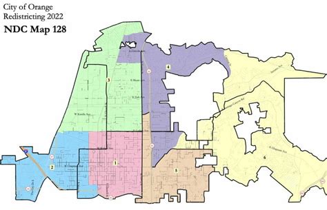 Orange District Map | Villa Park, CA (Orange County)