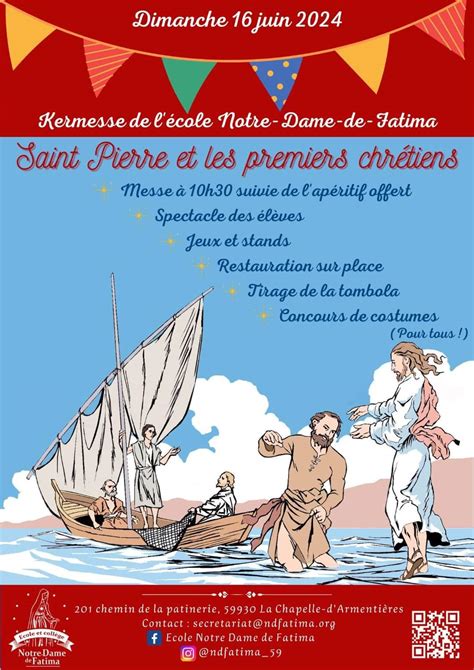 Kermesse De Lecole Notre Dame De Fatima 59 Le 16 Juin 2024 Riposte