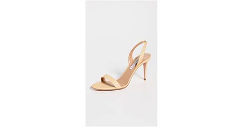 Aquazzura So Nude Sandals 85mm In Natural Lyst